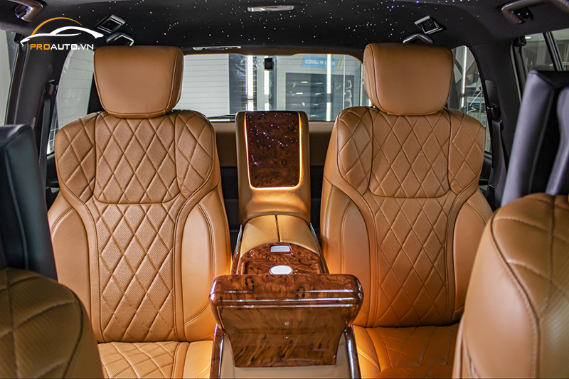 Độ ghế Limousine ô tô giúp xe sạch sẽ và dễ vệ sinh