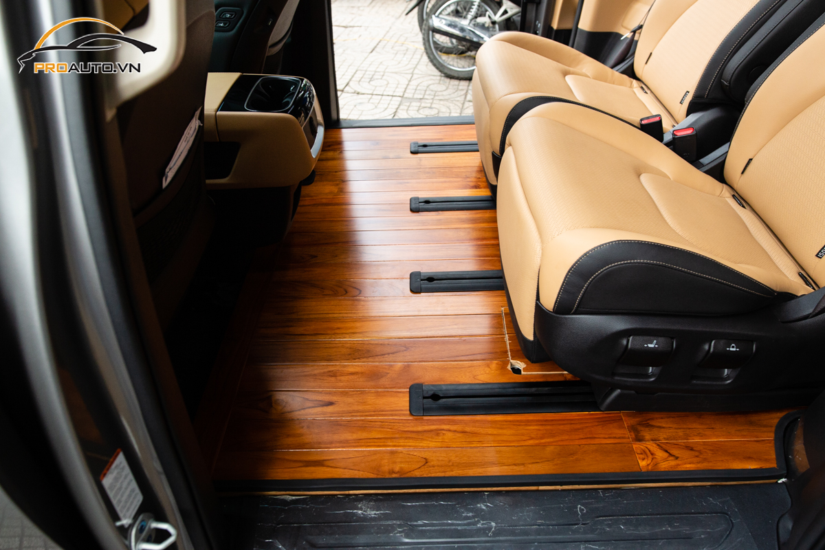 Phương pháp lót sàn gỗ xe ô tô hiện nay