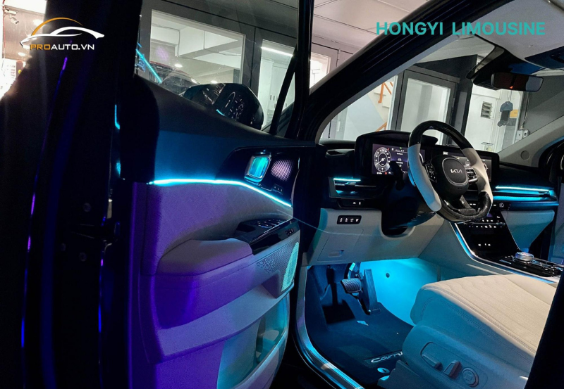 Độ LED nội thất cho xe ô tô
