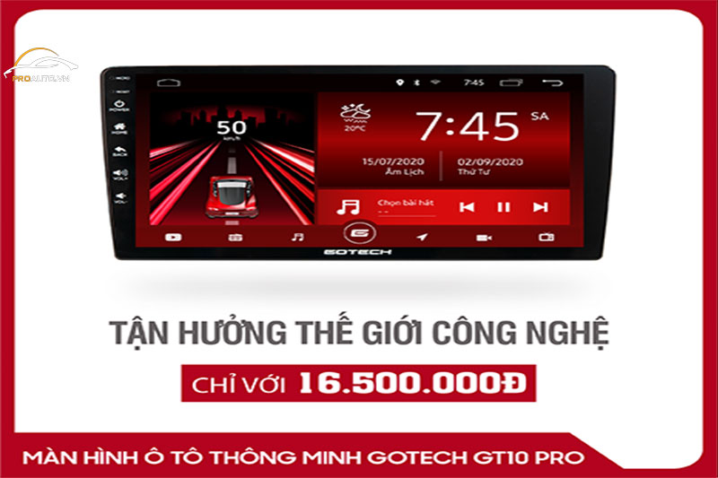 Gotech GT10 Pro cho hình ảnh sắc nét