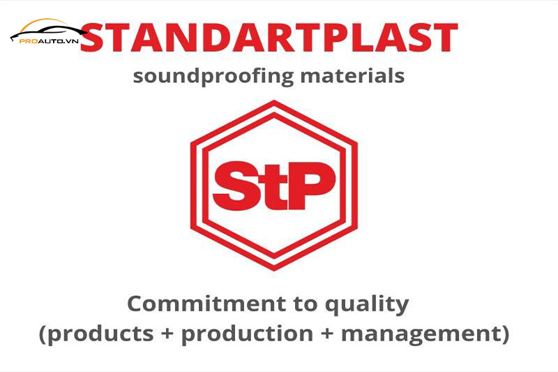 Vật liệu cách âm StP thương hiệu nổi tiếng của Standartplast