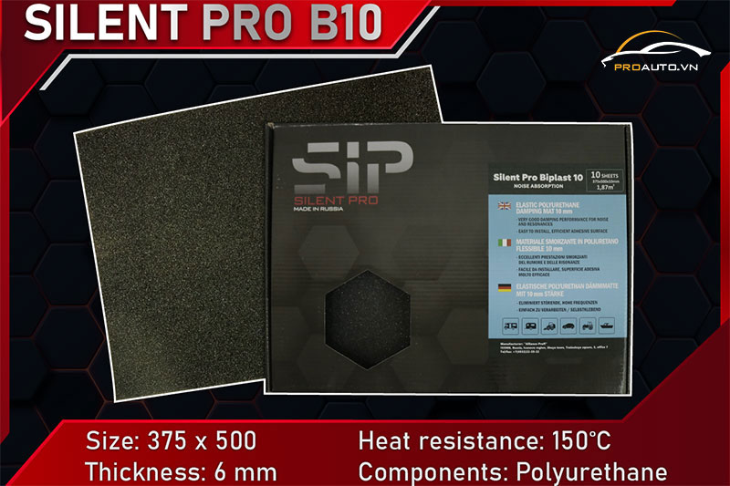 Vật liệu tiêu âm Silent Pro B10