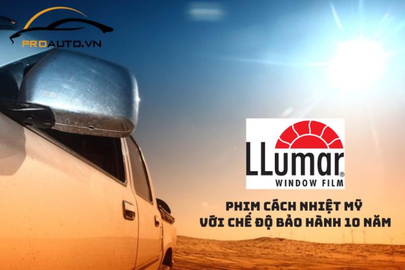 Phim cách nhiệt LLumar chính hãng được sản xuất bởi tập đoàn Eastman Chemical